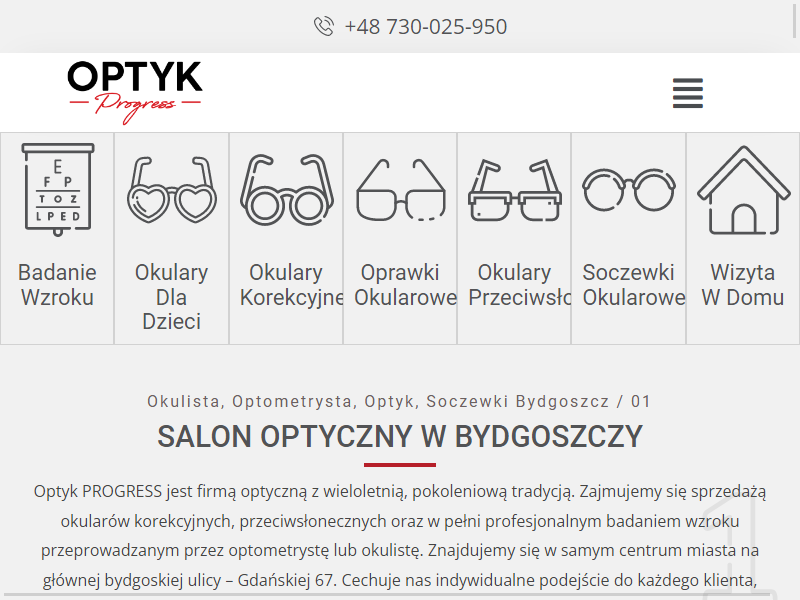 Bydgoszcz okulary